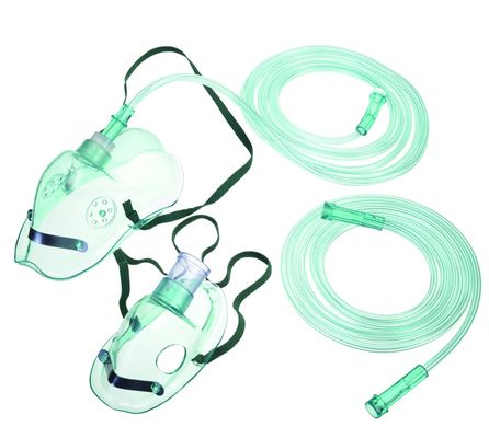 ماسک صورت تنفسی اکسیژن پزشکی Venturi CE ISO13485 ماسک های نشانگر تنفس