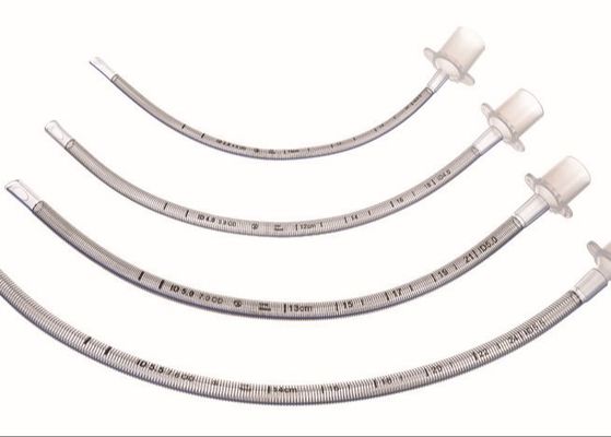 4.5mm تقویت شده لوله اندوتراخیال PVC سیم تقویت شده لوله تنفسی