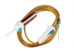 20 قطره قطره مخصوص لوله های PVC Admin Y Type Set Set Infusion Sterile با تنظیم کننده جریان