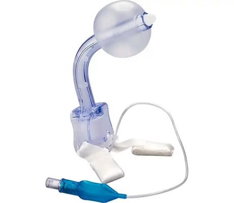 لوله تراکئوستومی CE ISO تقویت شده با کاف و لوله تراکئوستومی ساده بدون کاف