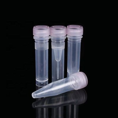 لوله نمونه میکروسانتریفیوژ مخروطی 1.5 میلی لیتری با کلاه پیچ