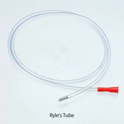 لوله تغذیه معده سیلیکونی پی وی سی با توپ فولادی ضد زنگ نوع RYLES