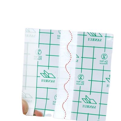 Sterile Waterproof Wound Soft PU Film Adhesive Dressing Soft And Comfortable
