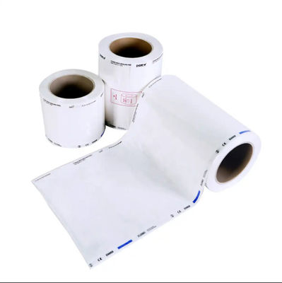 200mm*100mm Tyvek 2FS/1059B/1073B کیسه های پزشکی استریل Tyvek رول برای استریل پلاسمای